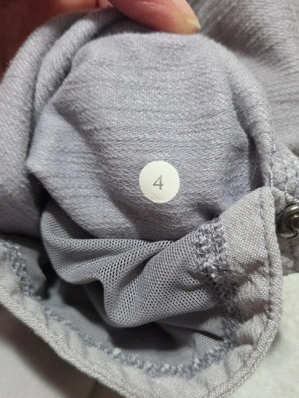 lululemon athletica Light Gray Straight Leg Trousers